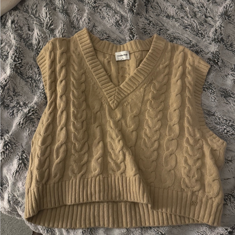 Aritzia Sunday Best Winston Sweater Vest